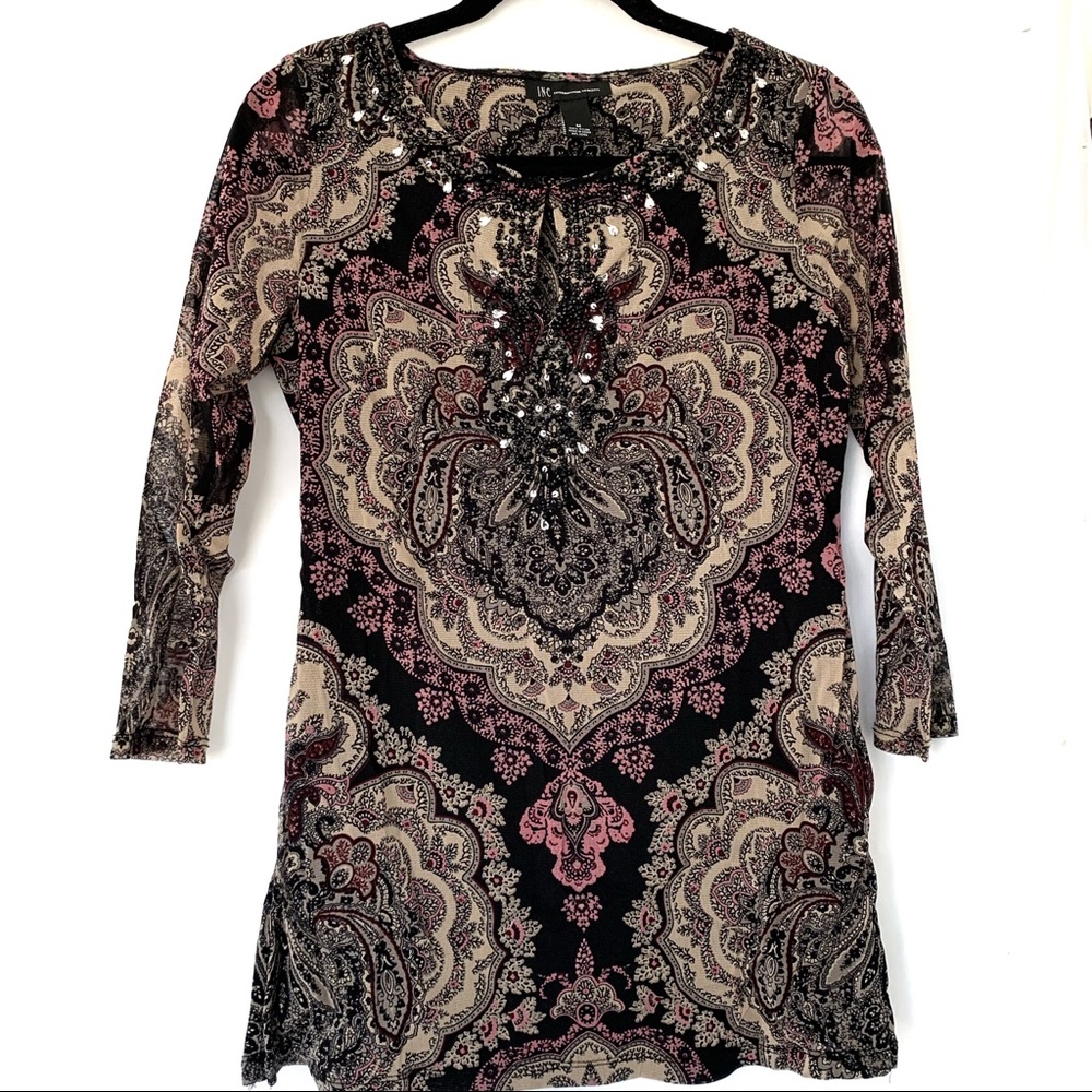 INC International Concepts Blouse Size M
